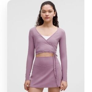 NWT Lululemon Nulu Long-Sleeve Wrap Top - Size M